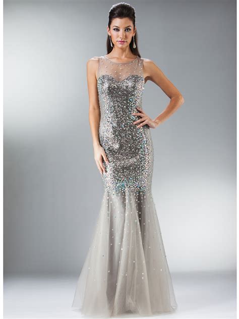 Silver Evening Dresses