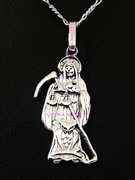 How to connect with santa muerte. Dije Santa Muerte En Plata Ley 0.925 - $ 156.00 en Mercado ...