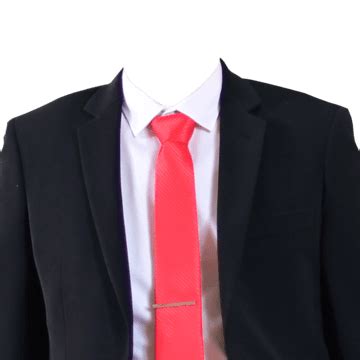 Gambar Jas Pria Dasi Merah Hitam Dasi Merah Jas Hitam Kemeja Putih Png Transparan Clipart Dan