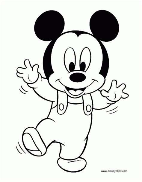 Just print the images and try to keep between the lines! Mickey para Colorir Imprimir