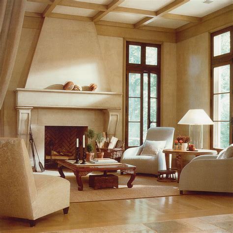 A French Cottage Living Room In Dc French Cottage Living Room