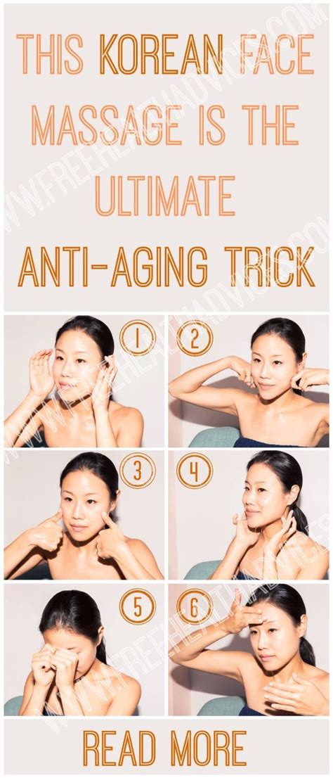 This Korean Face Massage Is The Ultimate Anti Aging Trick Face Massage Korean Face Face