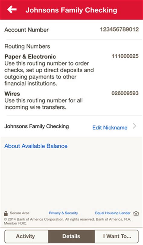 Money network bank of america routing and account number. Bank of America - Mobile Banking app: insight & download.