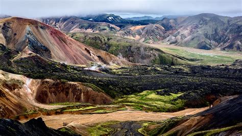 Landmannalaugar Colorful Icelandic Mountains