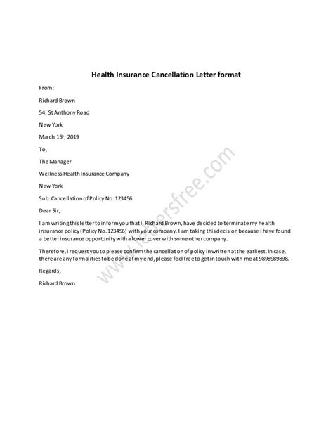 Sample Health Insurance Policy Pdf