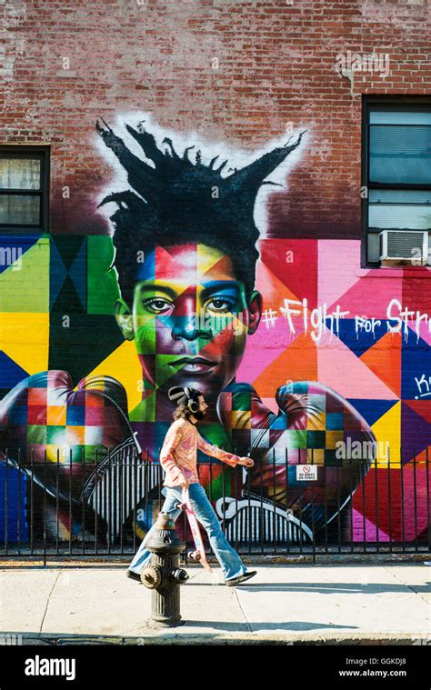 Street Art Williamsburg Brooklyn New York Usa Stock Photo Alamy