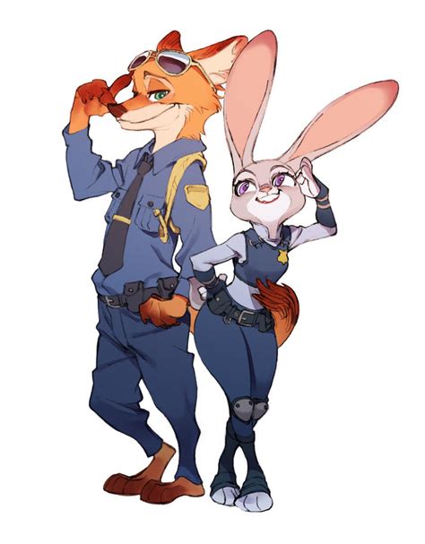 Nick And Judy By Neighborstudios On Deviantart