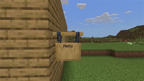 How To Hang Signs In Minecraft Gamespot