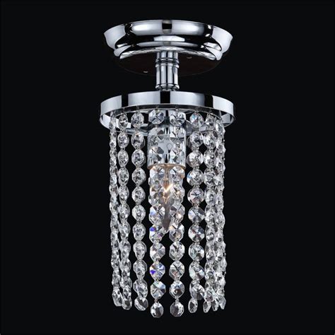 Shop ceiling light fixtures from shades of light! Small Crystal Ceiling Light Fixture | Vista 628A - GLOW ...