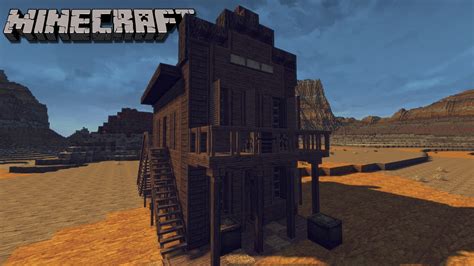 Minecraft Wild West Town Part 1 Youtube