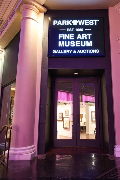 Visit The Park West Fine Art Museum And Gallery In Las Vegas In 2021