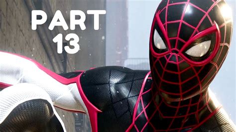 Lets Play Spider Man Miles Morales Part 13 The Hunt For Phin Mason