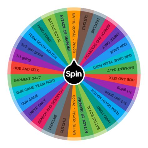 We apologize for the inconvenience. CODM MODES | Spin The Wheel App