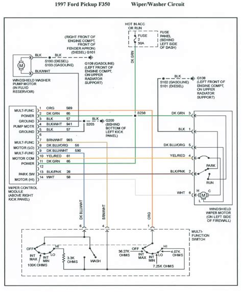 1996 Ford Taurus Wiring Diagram
