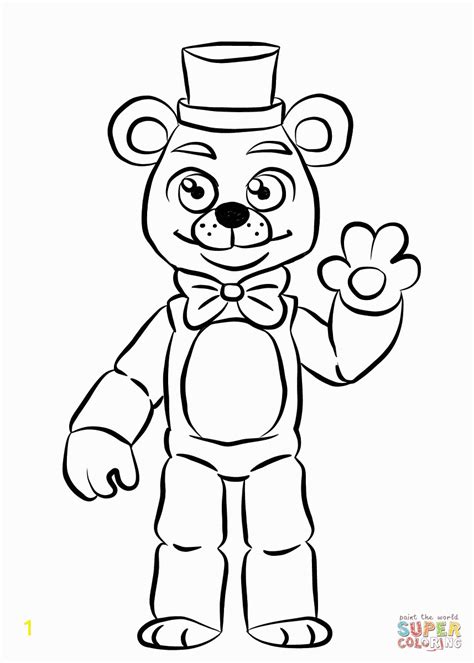 Bonnie Five Nights At Freddy S Coloring Pages Divyajanan