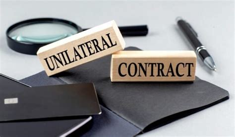 All About Unilateral Contract