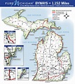 Take a hike: Map shows Michigan's 21 byways, roadside parks...