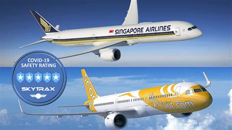 Singapore Airlines And Scoot Awarded The 5 Star Covid 19 Safety Rating
