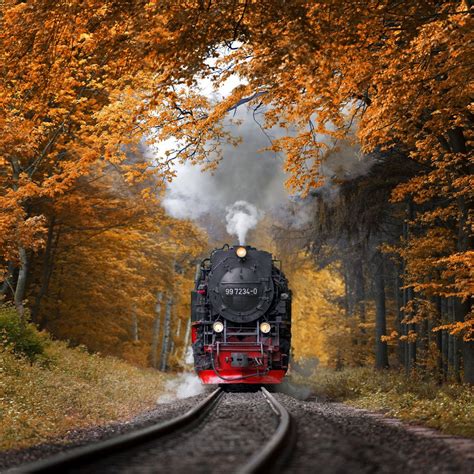 Autumn Trains Wallpapers Wallpaper Cave