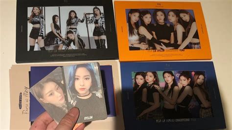 Unboxing Itzy Itz Me Albums Preorder Benefit Youtube