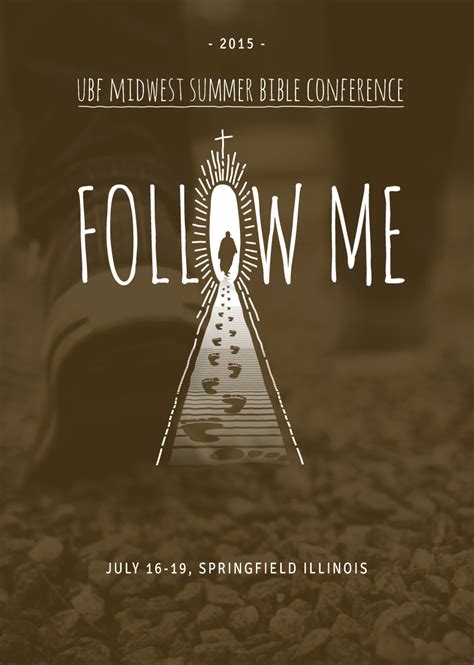 Follow Me Ubf Summer Conference