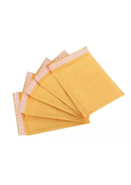 50 00 4x5 Small Self Seal Kraft Bubble Mailers Padded Envelopes 4 X 6