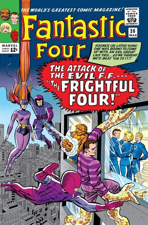 Fantastic Four Vol 1 36 Marvel Database Fandom