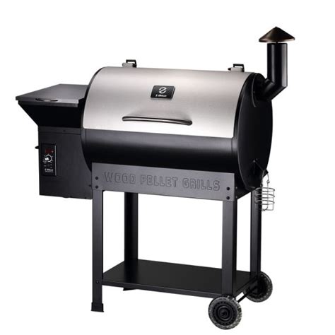 Enjoy the wood pellet bbq grill & smoker's large 450 square inch cooking area and 15 pounds of hopper capacity. Shop for Z Grills Wood Pellet BBQ Grill and Smoker with ...