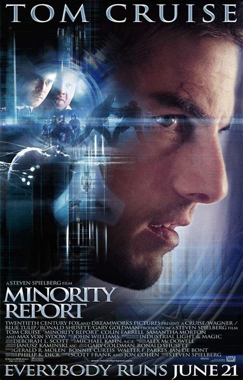 Kinoposter Zu Minority Report 2002 Sf Fande