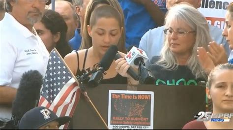teens who survived the school shooting speak at gun control rally gma