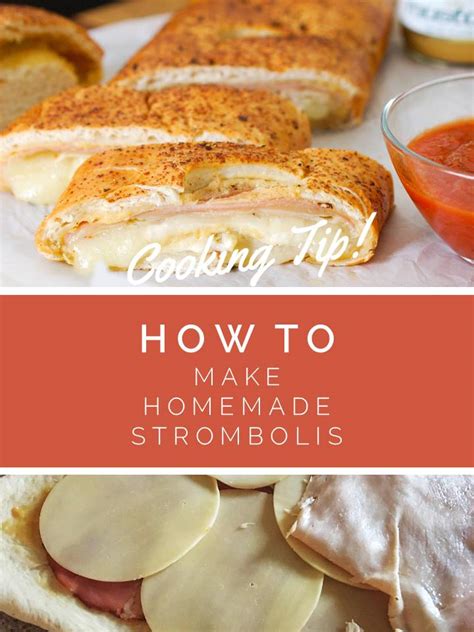 Cooking Tip How To Make Homemade Stromboli Cherchies Blog
