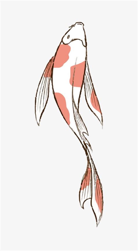 Vector Koi Png Images Hand Painted Koi Lucky Png Transparent