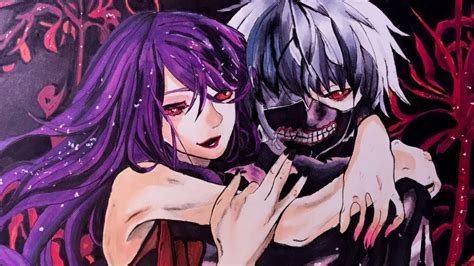 Ken kaneki (金木 研, kaneki ken), is the main protagonist of the anime/manga series tokyo ghoul. Drawing Ken Kaneki and Rize Kamishiro | Tokyo Ghoul - YouTube