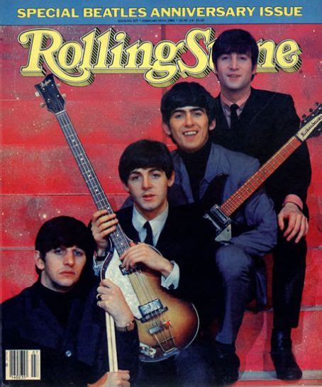 George Harrison Rolling Stone Magazine 16 February 1984 Cover Photo