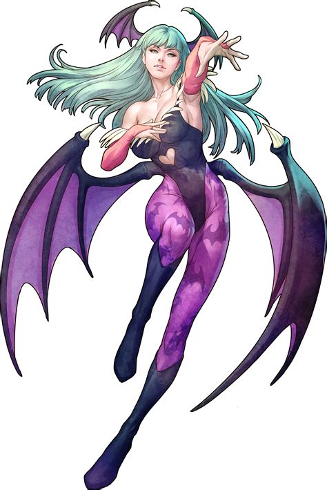 Morrigan Aensland The Sexy Succubus From Darkstalkers Game Art Hq
