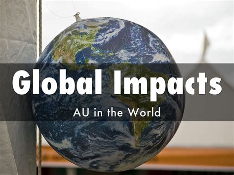 Global Impacts By Kaitlyn Belloli