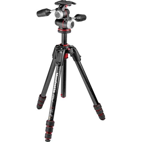 Manfrotto 190go Carbon Fiber M Series Tripod With Mhxpro Bhq2 Xpro