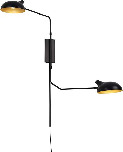 Z Lite 1942 2s Mb Bellamy Contemporary Matte Black Swing Arm Wall Lamp