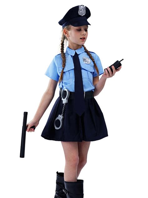 Hot Sales Of Goods Sexy Police Officer Uniform Policewomen Cosplay Pole
