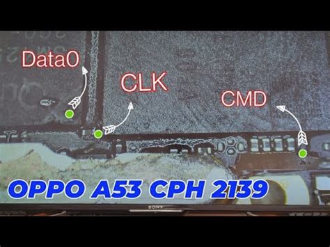 Oppo A53 CPH 2139 EMCP Chip Password Unlock With UFI Box YouTube