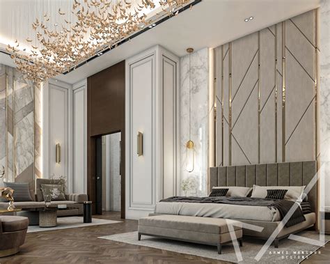 Master Bedroom Design With Neo Classic Style On Behance