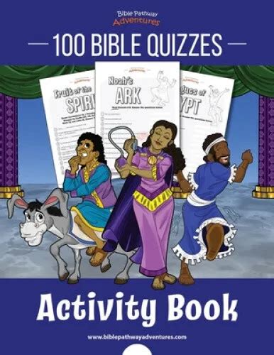 100 Bible Quizzes Activity Book By Bible Pathway Adventures 2884