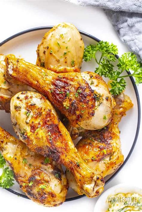 Air Fryer Chicken Legs Recipe Crispy And Easy Wholesome Yum