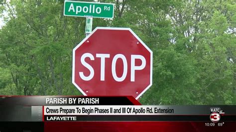 Crews Prepare To Begin Phases Ii And Iii Of Apollo Rd Extension