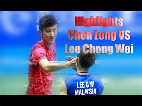 Sebelum itu, di pentas separuh akhir chong wei menewaskan perseorangan denmark jan o jorgensen dalam straight sets. Highlights Final Lee Chong Wei vs Chen long - Asia ...