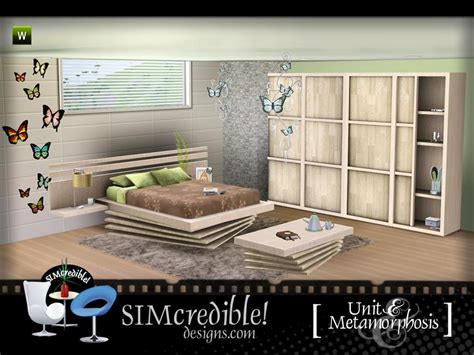 Simcredibles Unit And Metamorphosis Bed