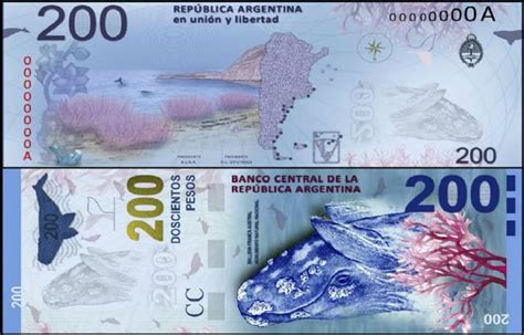 El insólito error en la ballena del nuevo billete de pesos