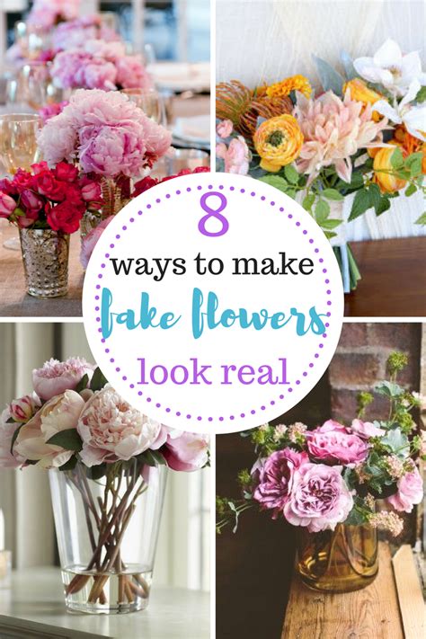 Flowers Fake Flowers Decorating With Fake Flowers How To Decorate