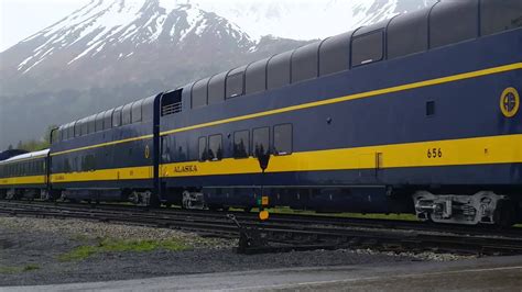 Alaska Railroad Passenger Train Youtube