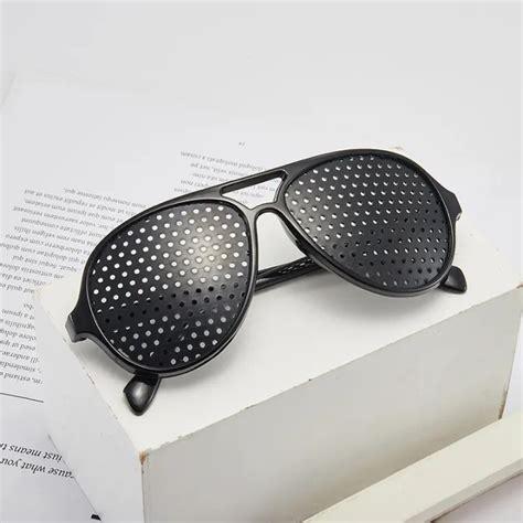 Fashion Relieve Pinhole Sunglasses Men Corrective Glasses Anti Fatigue Myopia Reading Glasses